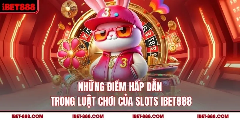Những điểm hấp dẫn trong luật chơi của slots IBET888