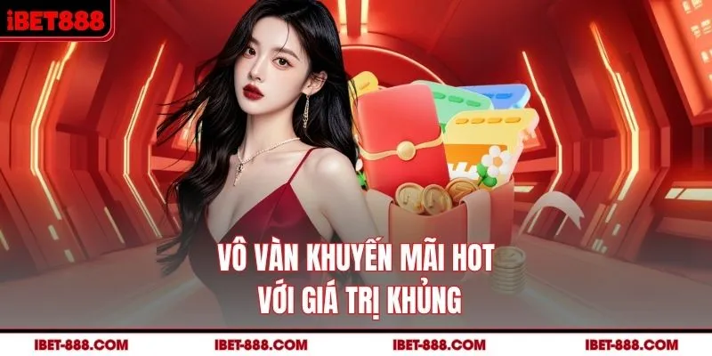 Vô vàn khuyến mãi hot với giá trị khủng